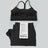 women 2 Pieces Yoga Set Women Sportswear Gym Top Y-shape Bra Fitness High Waist Leggings Workout Sports Clothes Tracksuits - Lootquake
