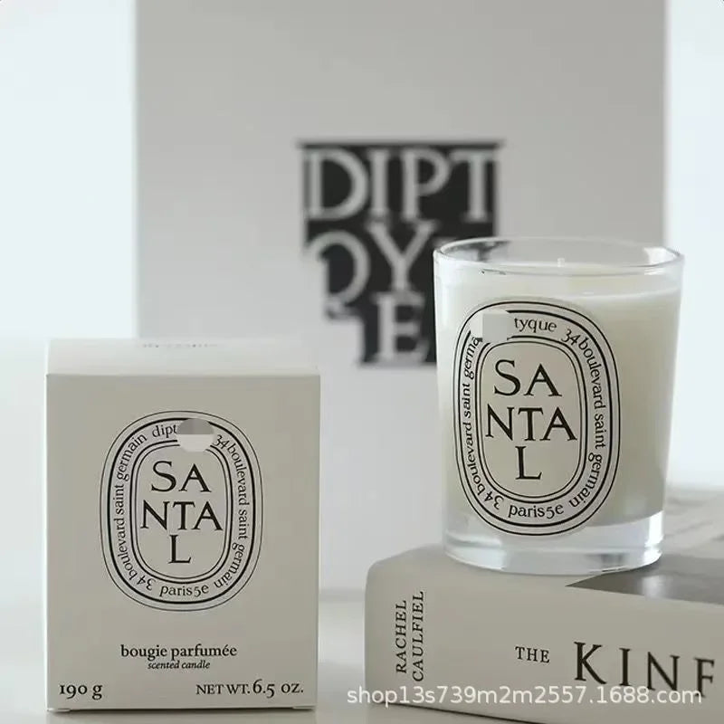 Transparent Low Flame Candle, Romantic Incense Candle, High Beauty Candle, Holiday Guest Gift Premium Incense Candle