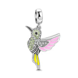 New 925 Silver Animal Series sloth frog Charm Duck pig bear Bead Fit original Bracelet decoration Women Pendant For Jewelry Gift - Lootquake