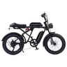 Bicicleta eléctrica retro de 1500 W, 48 V, 36 Ah, 20 x 4 pulgadas, neumáticos anchos, para montaña y nieve, AKEZ, motocicleta para adultos.