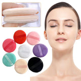 Facial Powder Foundation Puff Professional Round Shape Portable Soft Cosmetic Puff Makeup Foundation Sponge Beauty Tool