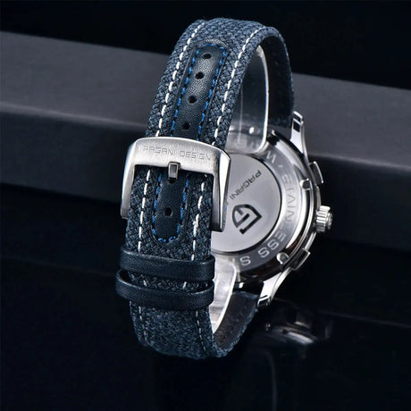 New PAGANI DESIGN 40MM Multifunctional Men's Quartz Watch Luxury Sapphire Glass AR Coated Chronograph Men's Watch - Lootquake