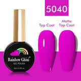Rainbow Ghini UV LED Glitter Purple Gel Nail Polish 15ml Manicure Art Accessories Nail Glue Supplies for Professionals Varnishes