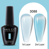 NailCO Gel Nail Polish Nail Art Translucent Vernis Semi Permanent UV LED Lamp Gel Manicure for Gel Polish Nail Glue Productos