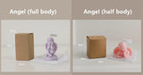 Vela perfumada con forma de ángel para decoración de habitación, estilo nórdico, que alivia la fatiga y crea un ambiente festivo para bodas y cumpleaños.