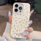 Flower Soft Leather Phone Case