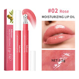 Gloss à lèvres Longue tenue Maquillage Gloss transparent Soin des lèvres Cosmétiques Huile teintée Repulpant Soin hydratant