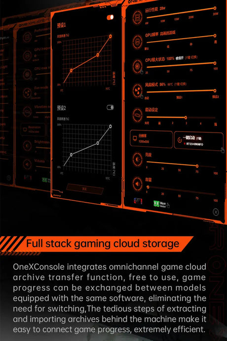 OneXPlayer OneXFly F1 Pro AMD 8840U AI 9 365 HX 370 OLED 144Hz 7" Screen PC Game Console Handheld 3A Steam Play Laptop Windows11 - Lootquake