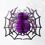 Halloween 3D Paper Pendant Decorations Pumpkin Bat Spider Haloween Wall Decor Halloween Party Bar Haunted House Wall Hanging