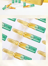 Kit de salón de belleza líquido con 28 ampollas reafirmantes antiarrugas de colágeno de seis péptidos, esencia antiedad y líneas ligeras.