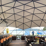 Arch Dome Tent Windproof Pavilion  Pergola Sun Room Exhibition PVC Sunshade Canopy  Wedding Shelter Tipi Outdoor camping - Lootquake