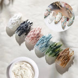 6 Colors Gel Nail Art Plaster Effect 3D Sand Texture No Need Top Coat Gel Polish UV Nail Polish Lacquer Varnish