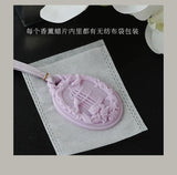 Birdcage Aromatherapy Candle Wax Tablets Wardrobe Deodorant Car Pendant Solid Balm Aromatic Air Freshener Long Lasting Fragrance
