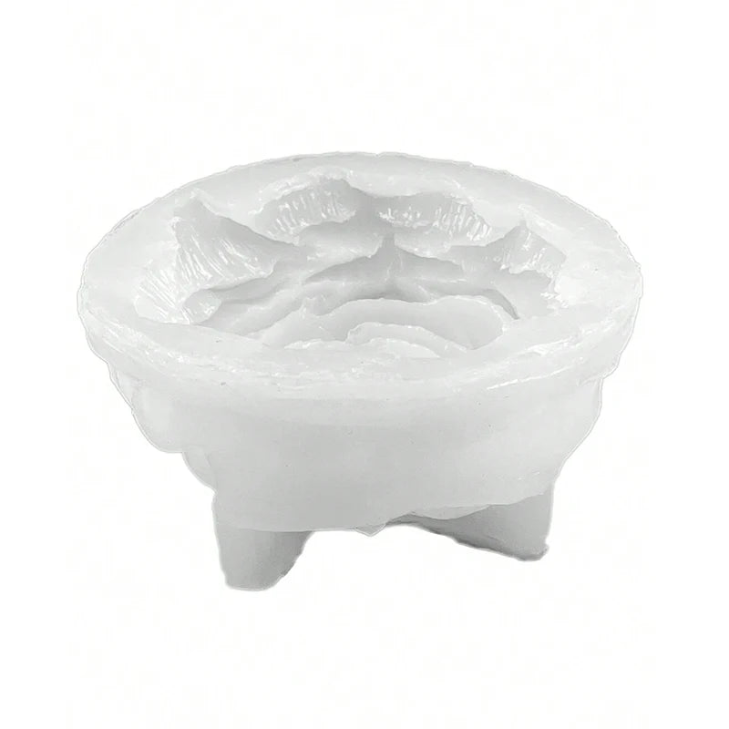 Molde de silicona para velas con fragancia de flor de peonía, hecho a mano, para hacer regalos, molde de yeso, decoración de flores, colgante, molde de gota