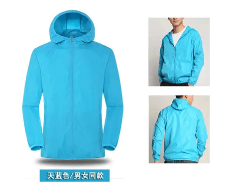 Sun Protection Wind Cycling Jacket Men's Windbreaker Mtb Biker Jacket Short Wind Cycling Bicycle Couple Clothing Jersey cycling - Lootquake