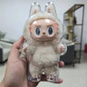Étui de protection Labubu 17 cm Labubu V1V2V3, adapté au port de vêtements, étui de rangement en acrylique transparent, cadeaux DIY