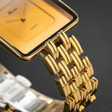 MISSFOX Brand Wristwatch Minimalist Fashion Quartz Watches Classic Design Square Dial Waterproof Stainless Steel Watch For Gift - Lootquake