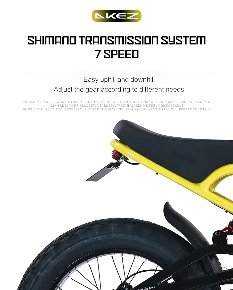 Bicicletas eléctricas de suspensión completa, 1500 W, 48 V, 18 Ah, batería extraíble, neumáticos anchos, freno hidráulico, para adultos.