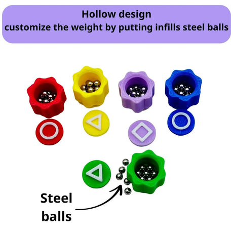 2 Packs 5pcs Real Weighted Gonggi Korean Game, Gonggi Game, Gonggi Stones, Gongii Game Toys Set, Gonggi Pack, Gongi Korean Games - Lootquake