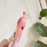 Silicone Cartoon Flower Wings Hello Kitty Phone Case