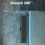 Barre de son sans fil Bluetooth pour jeux vidéo, USB, stéréo 3D, caisson de basses, FM, horloge, barre de son intérieure, haut-parleur pour ordinateur, offre spéciale