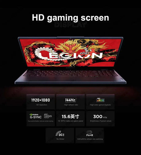 Lenovo Legion 2024 R7000 R7 8745H 4060 15.6-inch 144Hz Screen - Lootquake