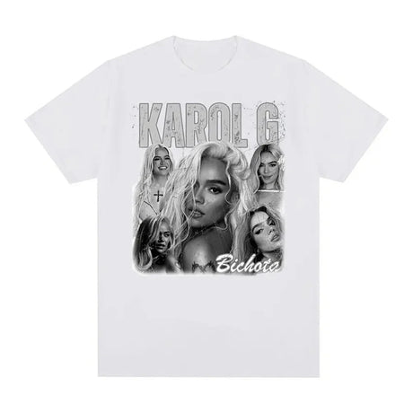 Vintage Karol G Manana Sera Bonito Graphic T Shirt Men Women's Hip Hop Gothic Short Sleeve T-shirts Clothing T-shirt 70921 - Lootquake
