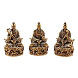Sanqing Tianzun Statue Chinese Taoism Taishang Laojun Crafts Ornament Sculpture Carving Statue Collection Home Decor