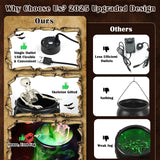 Witch Cauldron with Mist & LED