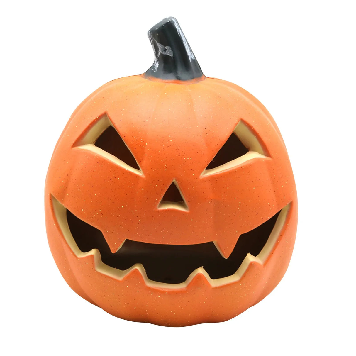 Halloween Hollowed-out Pumpkin Ornament Decor LED Scene Layout Tabletop Decoration Halloween Thanksgiving Gifts, No Battery