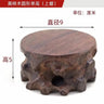 Expositor de estatuas de figuritas sencillas, bases de madera maciza en miniatura, juegos de café y té, pedestal, jarrón, maceta, mesa de clasificación de bonsáis