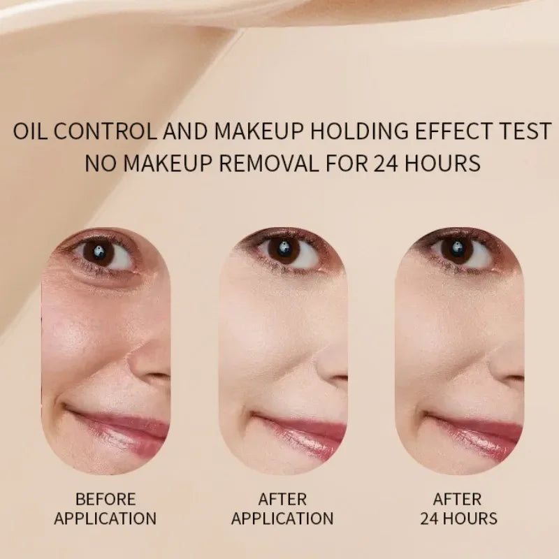Base de maquillaje Magic Foundation Mushroom Head Air Cushion CC Cream, resistente al agua, iluminadora, base de maquillaje para mujer, maquillaje facial, cosmética coreana.