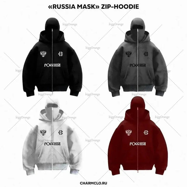 2025 Harajuku Y2K Double-layer Design Casual Loose Zipper Hoodie Men Street Hip-hop Punk Fashion Versatile Sweatshirt Women - Lootquake