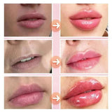 Brillo labial instantáneo que reduce las líneas finas, suero voluminizador, exfoliante, hidratante duradero, líquido nutritivo, cosméticos de belleza sexy.