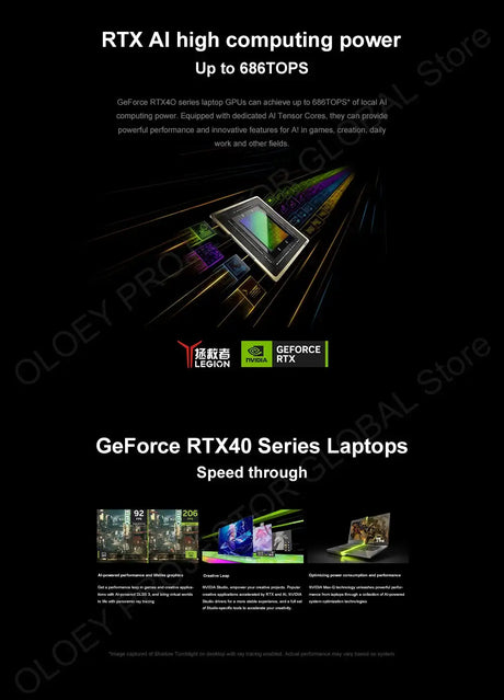 Lenovo LEGION R9000P 2024 AMD R9 7945HX Geforce RTX4060 8GB 16/32GB RAM 1TB SSD 16" 2.5K 240Hz Screen - Lootquake