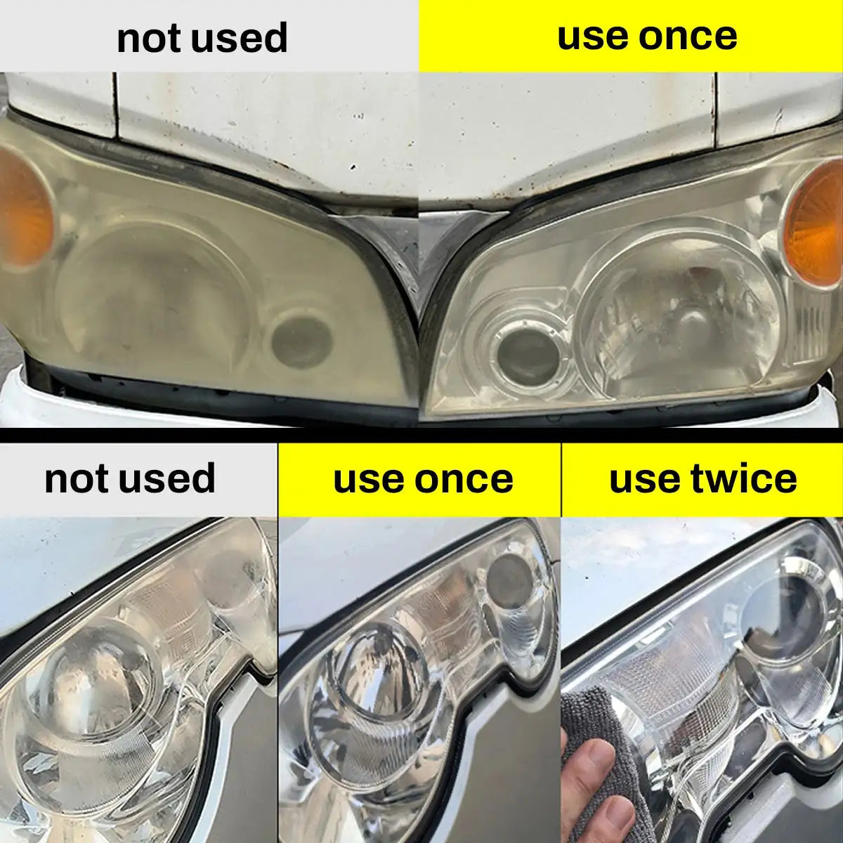 Headlight Restoration Polishing Headlamp Scratch Remover Repair Cleaning Paste Remove Oxidation Headlight Polish Liquid LHB-16 - Lootquake