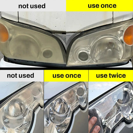 Headlight Restoration Polishing Headlamp Scratch Remover Repair Cleaning Paste Remove Oxidation Headlight Polish Liquid LHB-16 - Lootquake