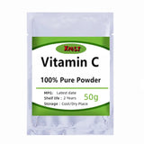 Mascarilla blanqueadora para el cuidado de la piel con extracto de cereza acerola y ácido ascórbico al 100 %. Polvo de vitamina C.