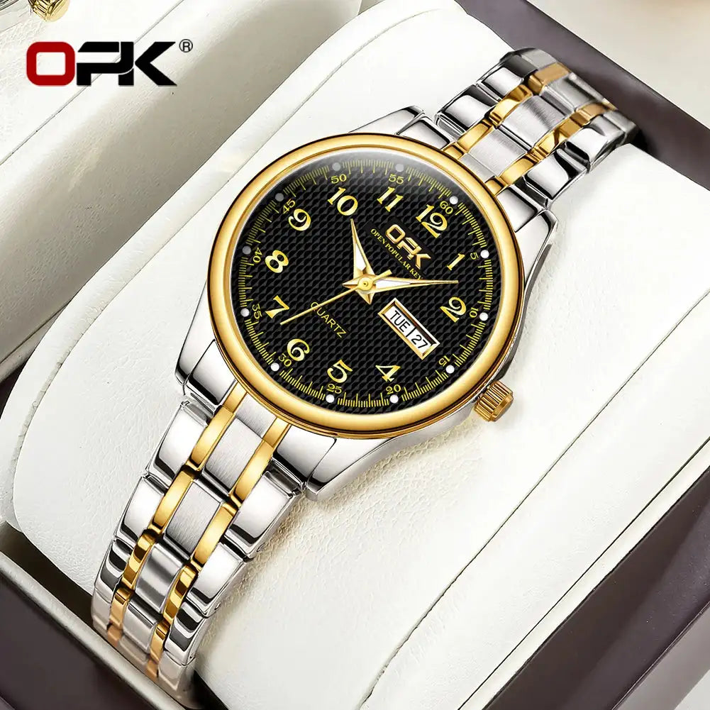 OPK 8110 Watch For Women Quartz Watch Waterproof Classic Luxury Brand Ladies Watch Stainless Steel Strap Watches Reloj Mujer - Lootquake
