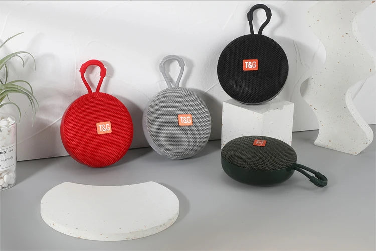 Altavoz Bluetooth TG352 portátil e inalámbrico, minicaja de música para exteriores, ideal para camping, senderismo, smartphone, PC, coche y tableta.
