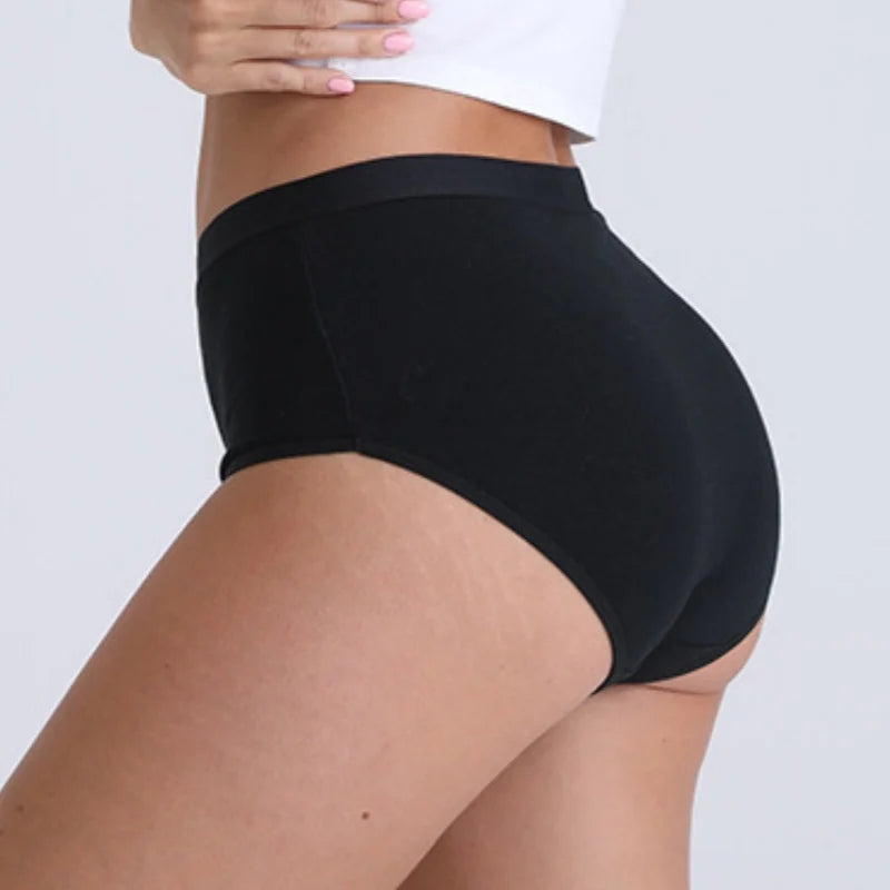 3Pcs/Set Cotton Panties Women Seamless Underwear High Rise Panties Comfort Solid Color Female Underpants Sexy Lingerie M-XXXL
