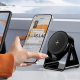 Bluetooth Speaker Adjustable Desktop Lazy Tablet Bracket Support Portable Wireless Speaker Phone Holder Stand with RGB Light