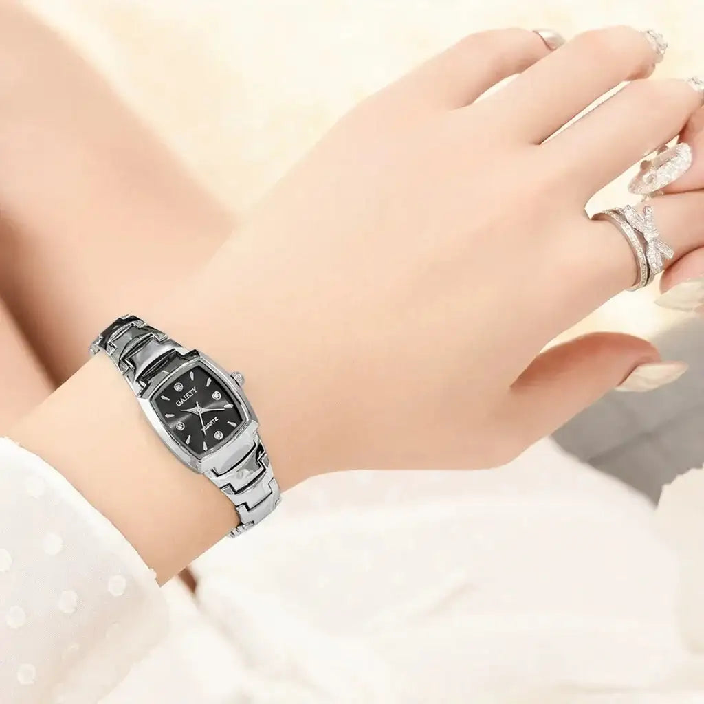 2024 Ladies Fashion Casual Quartz Watch Women Business Stainless Steel Strap Watch Women's Watch Clock Leisure Reloj Mujer - Lootquake