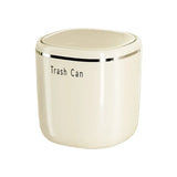 Mini bote de basura de prensa, cesto de basura de escritorio, cesto de basura de plástico para mesa de casa, suministros de oficina, cubos de basura, caja de artículos varios, suministros para el hogar