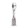 925 Sterling Silver Coffee Red Wine Coffee Glass Maker champagne Charm bead Fit Original Pendant Bracelet DIY Jewelry For Women - Lootquake