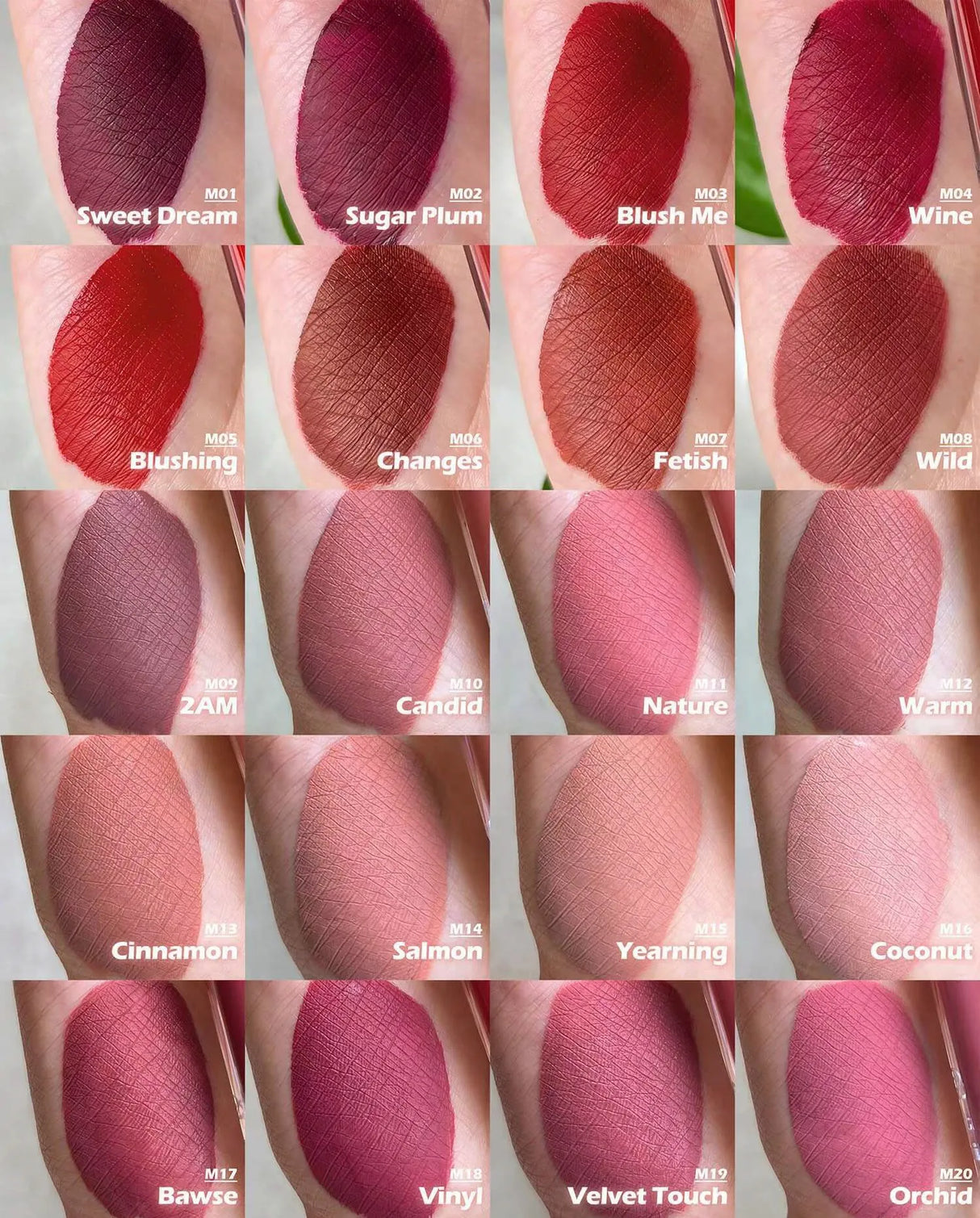 Lápiz labial líquido rosa al por mayor, brillo labial, marca privada, mate nude, de larga duración, libre de crueldad, logotipo personalizado.