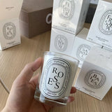 Transparent Low Flame Candle, Romantic Incense Candle, High Beauty Candle, Holiday Guest Gift Premium Incense Candle