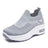 Women Orthopedic Walking Shoes Breathable Mesh Slip-On Sneakers Nursing Work Comfortable Casual Cushion Athletic Running Joggers - Lootquake