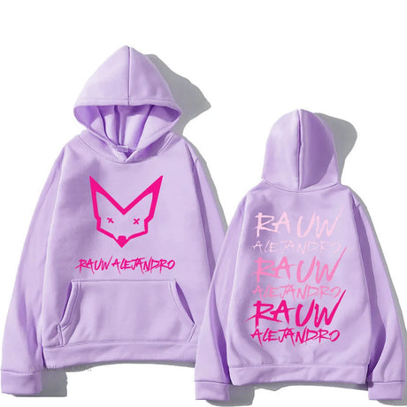 Rauw Alejandro Hooded for Autumn/Winter Vintage Comfortable Sweatshirt Funko Pop Gothic Clothing Women/men Hip Hop Punk Hoody - Lootquake