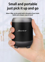 Altavoz Bluetooth inalámbrico con IA, control de voz artificial inteligente, tarjeta de inserción, audio pequeño, teléfono móvil, computadora de escritorio